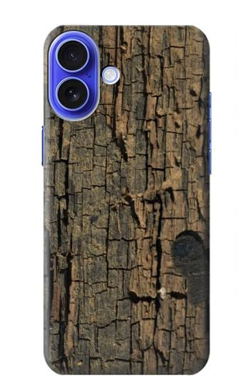 S0598 Wood Graphic Printed Case Cover Custodia per iPhone 16