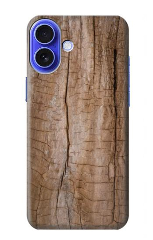 S0599 Wood Graphic Printed Case Cover Custodia per iPhone 16