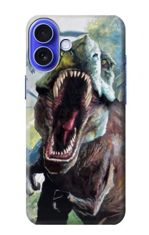 S1453 Trex Tyrannosaurus Rex Dinosaur Case Cover Custodia per iPhone 16