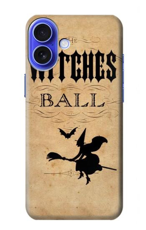 S2648 Vintage Halloween The Witches Ball Case Cover Custodia per iPhone 16