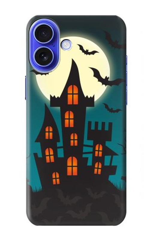 S3268 Halloween Festival Castle Case Cover Custodia per iPhone 16
