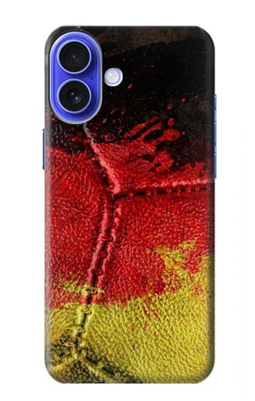 S3303 Germany Flag Vintage Football Graphic Case Cover Custodia per iPhone 16