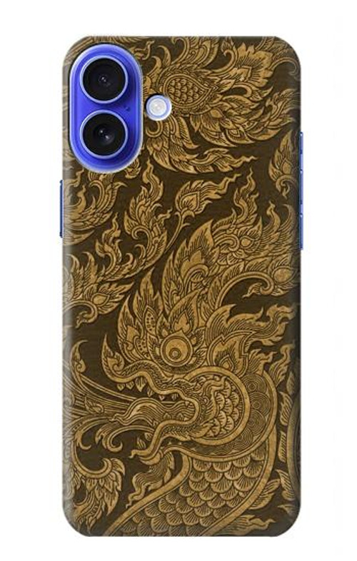 S3382 Thai Art Naga Case Cover Custodia per iPhone 16