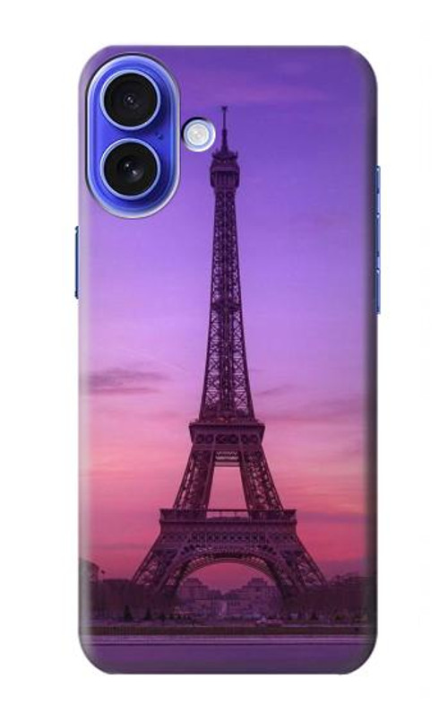 S3447 Eiffel Paris Sunset Case Cover Custodia per iPhone 16