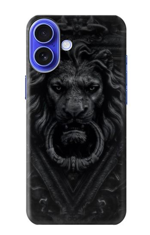 S3619 Dark Gothic Lion Case Cover Custodia per iPhone 16