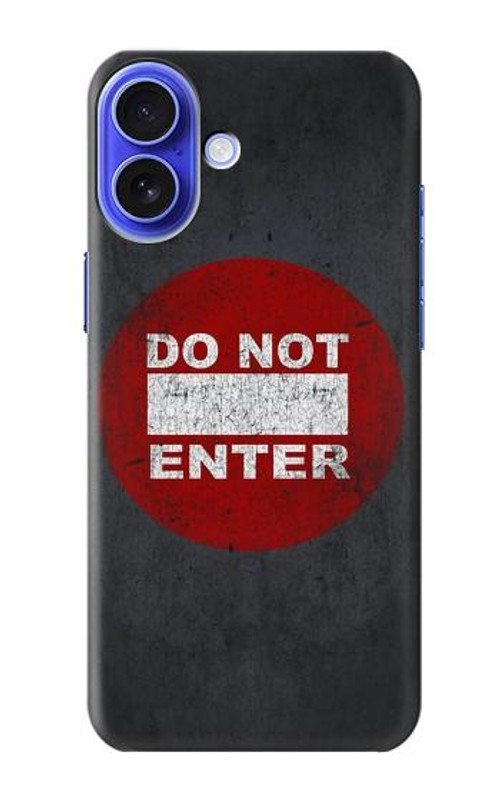 S3683 Do Not Enter Case Cover Custodia per iPhone 16