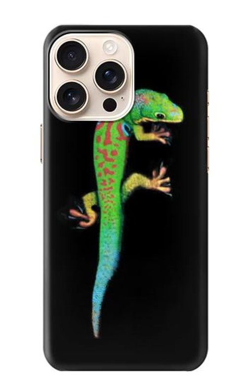 S0125 Green Madagascan Gecko Case Cover Custodia per iPhone 16 pro
