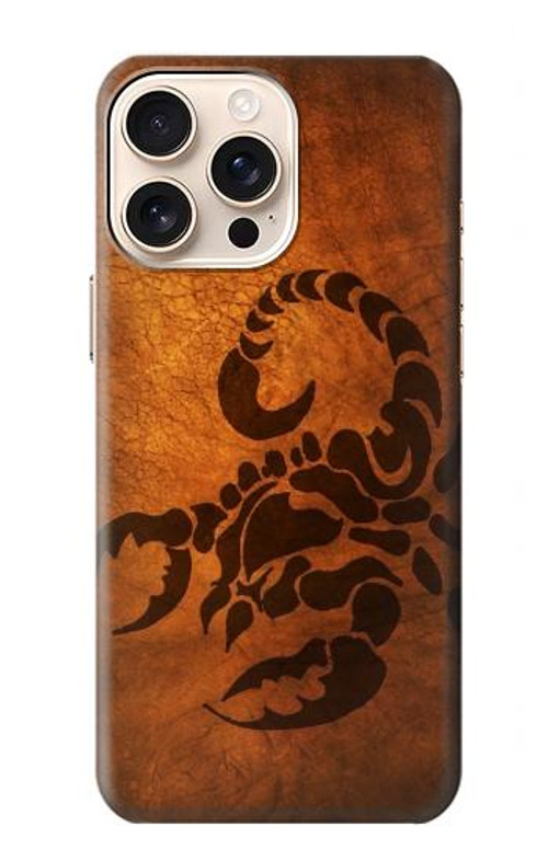 S0683 Scorpion Tattoo Case Cover Custodia per iPhone 16 pro