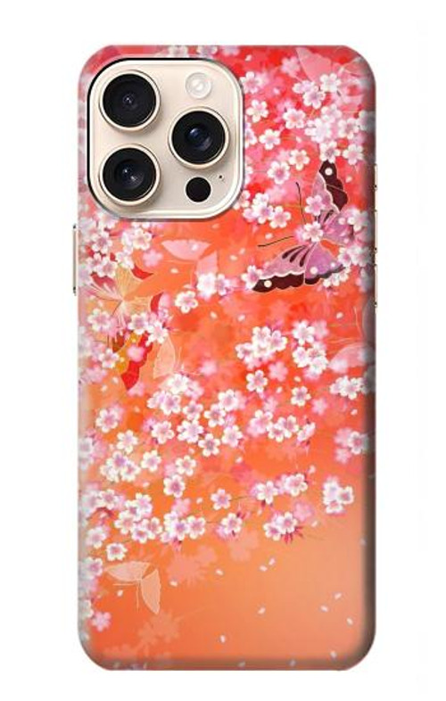 S2543 Japanese Kimono Style Flower Pattern Case Cover Custodia per iPhone 16 pro S2543 Japanese Kimono Style Flower Pattern Case Cover Custodia per iPhone 16 pro