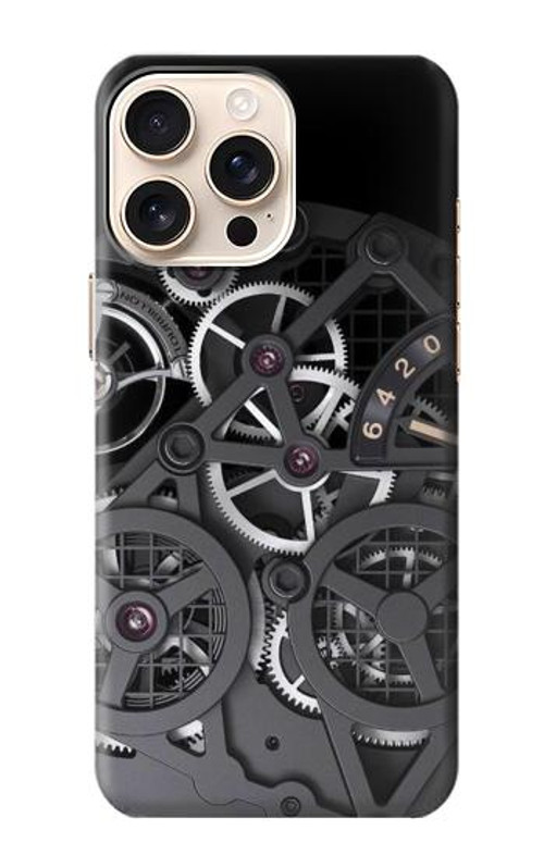S3176 Inside Watch Black Case Cover Custodia per iPhone 16 pro