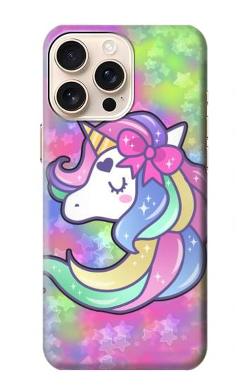 S3264 Pastel Unicorn Case Cover Custodia per iPhone 16 pro