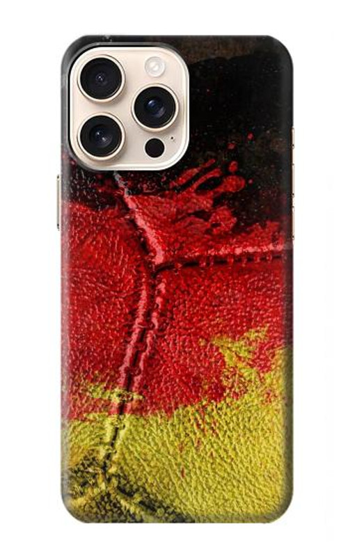 S3303 Germany Flag Vintage Football Graphic Case Cover Custodia per iPhone 16 pro