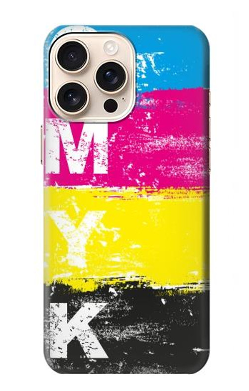 S3930 Cyan Magenta Yellow Key Case Cover Custodia per iPhone 16 pro