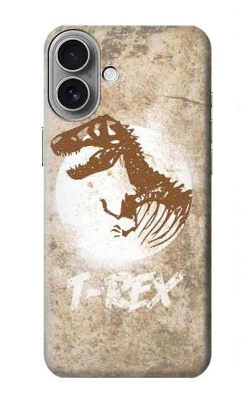 S2372 T-Rex Jurassic Fossil Case Cover Custodia per iPhone 16 plus