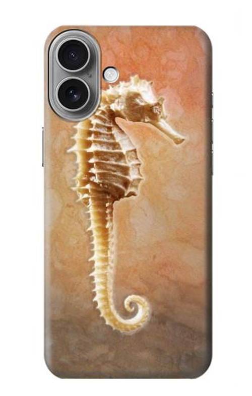 S2674 Seahorse Skeleton Fossil Case Cover Custodia per iPhone 16 plus