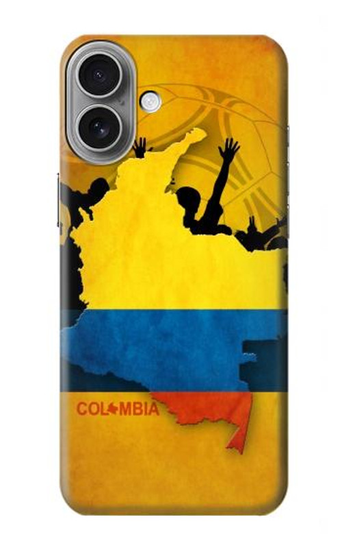 S2996 Colombia Football Soccer Case Cover Custodia per iPhone 16 plus S2996 Colombia Football Soccer Case Cover Custodia per iPhone 16 plus