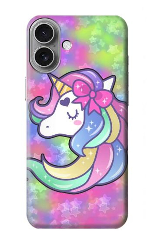 S3264 Pastel Unicorn Case Cover Custodia per iPhone 16 plus
