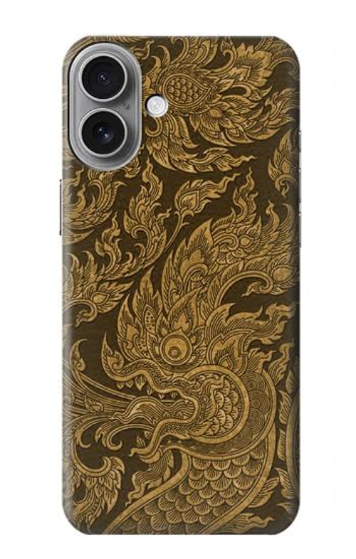 S3382 Thai Art Naga Case Cover Custodia per iPhone 16 plus