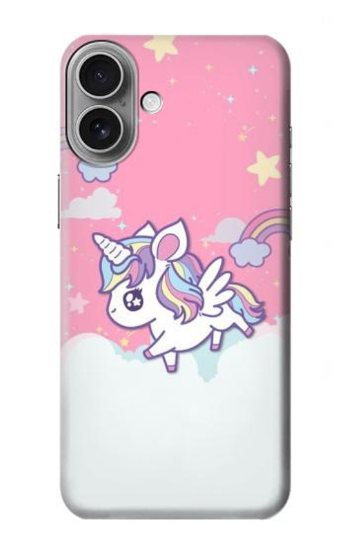 S3518 Unicorn Cartoon Case Cover Custodia per iPhone 16 plus