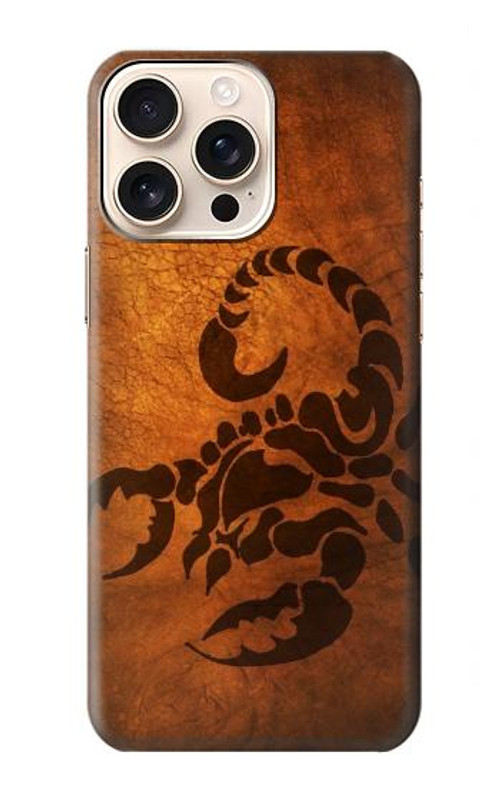 S0683 Scorpion Tattoo Case Cover Custodia per iPhone 16 pro max