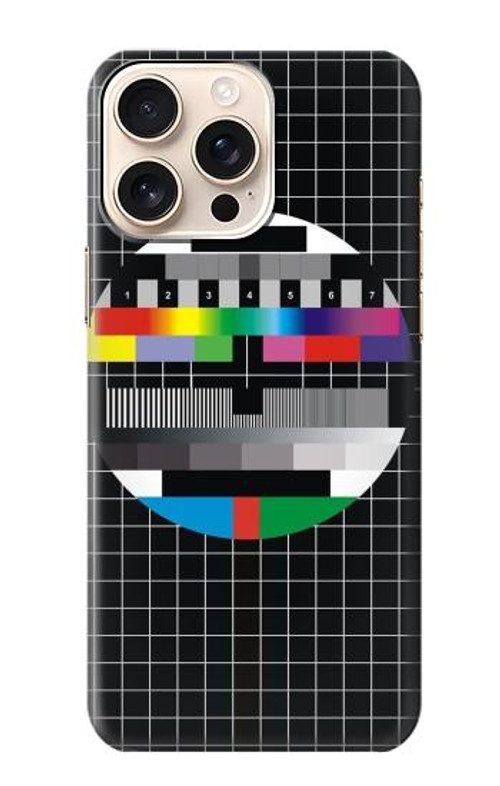 S1501 No Signal Television Case Cover Custodia per iPhone 16 pro max S1501 No Signal Television Case Cover Custodia per iPhone 16 pro max