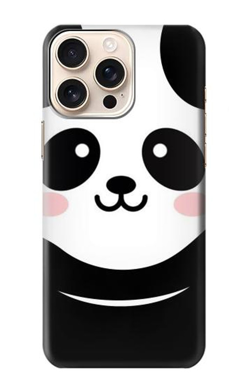 S2662 Cute Panda Cartoon Case Cover Custodia per iPhone 16 pro max