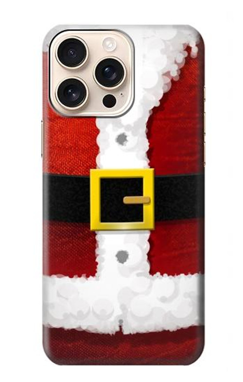 S2846 Christmas Santa Red Suit Case Cover Custodia per iPhone 16 pro max