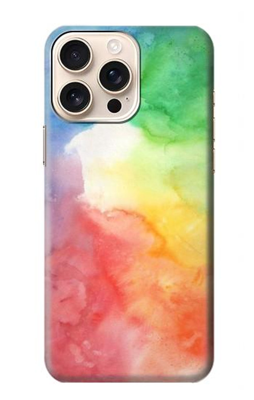 S2945 Colorful Watercolor Case Cover Custodia per iPhone 16 pro max