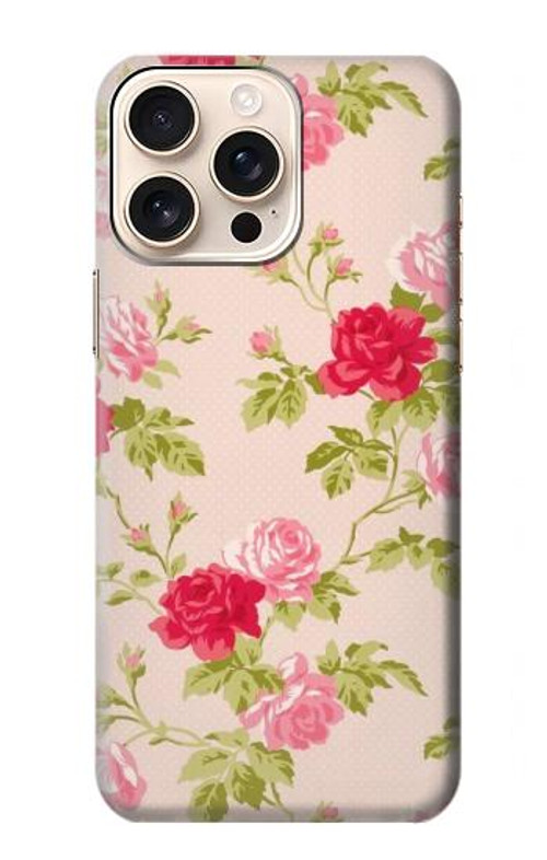 S3037 Pretty Rose Cottage Flora Case Cover Custodia per iPhone 16 pro max