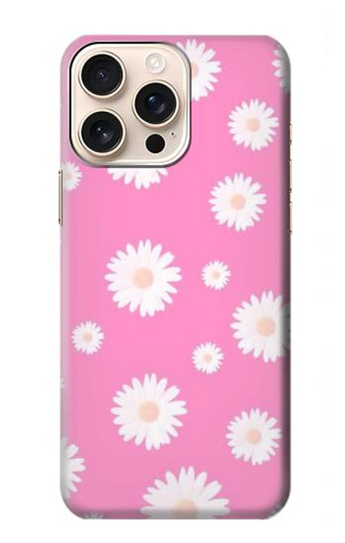 S3500 Pink Floral Pattern Case Cover Custodia per iPhone 16 pro max