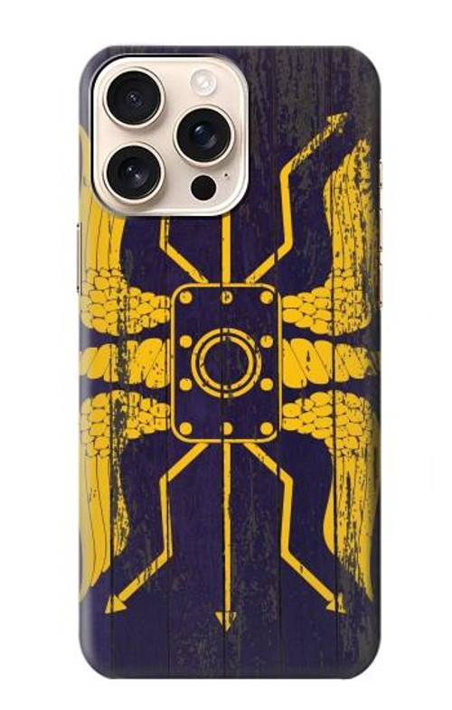 S3546 Roman Shield Blue Case Cover Custodia per iPhone 16 pro max