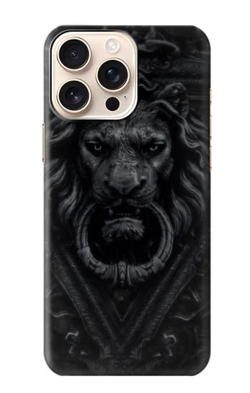 S3619 Dark Gothic Lion Case Cover Custodia per iPhone 16 pro max