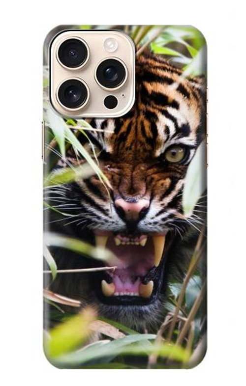 S3838 Barking Bengal Tiger Case Cover Custodia per iPhone 16 pro max