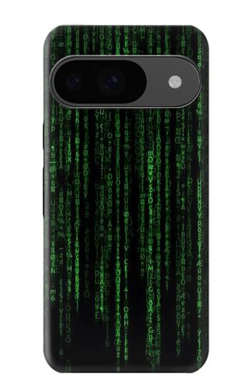 S3668 Binary Code Case Cover Custodia per Google Pixel 9