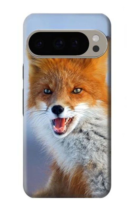 S0417 Fox Case Cover Custodia per Google Pixel 9 Pro