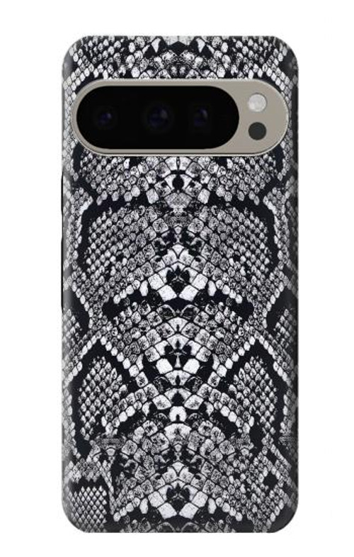 S2855 White Rattle Snake Skin Graphic Printed Case Cover Custodia per Google Pixel 9 Pro