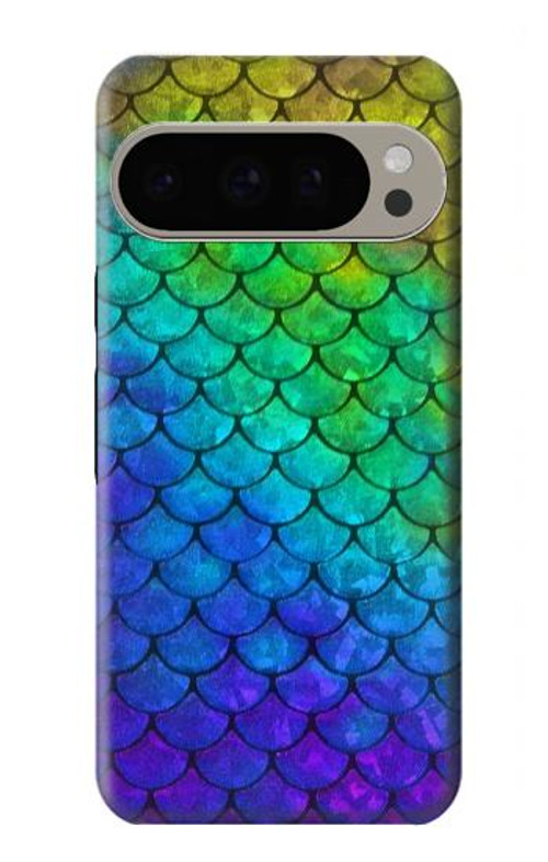 S2930 Mermaid Fish Scale Case Cover Custodia per Google Pixel 9 Pro