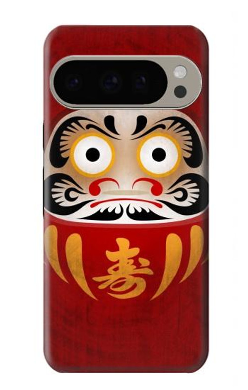 S3023 Japan Good Luck Daruma Doll Case Cover Custodia per Google Pixel 9 Pro