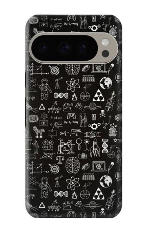 S3426 Blackboard Science Case Cover Custodia per Google Pixel 9 Pro