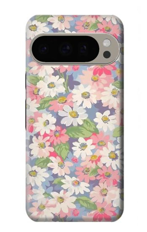 S3688 Floral Flower Art Pattern Case Cover Custodia per Google Pixel 9 Pro S3688 Floral Flower Art Pattern Case Cover Custodia per Google Pixel 9 Pro