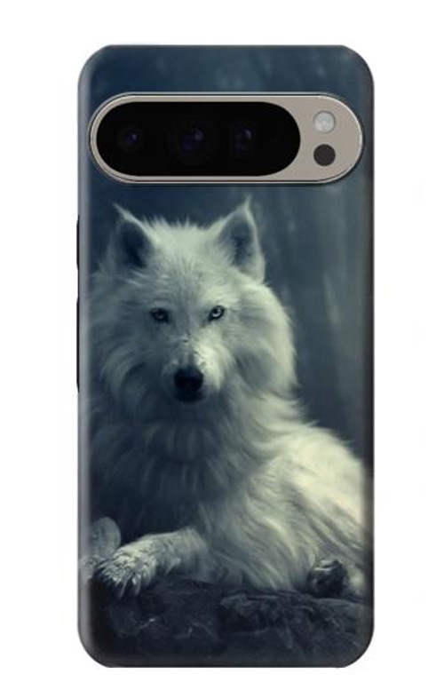 S1516 White Wolf Case Cover Custodia per Google Pixel 9 Pro XL
