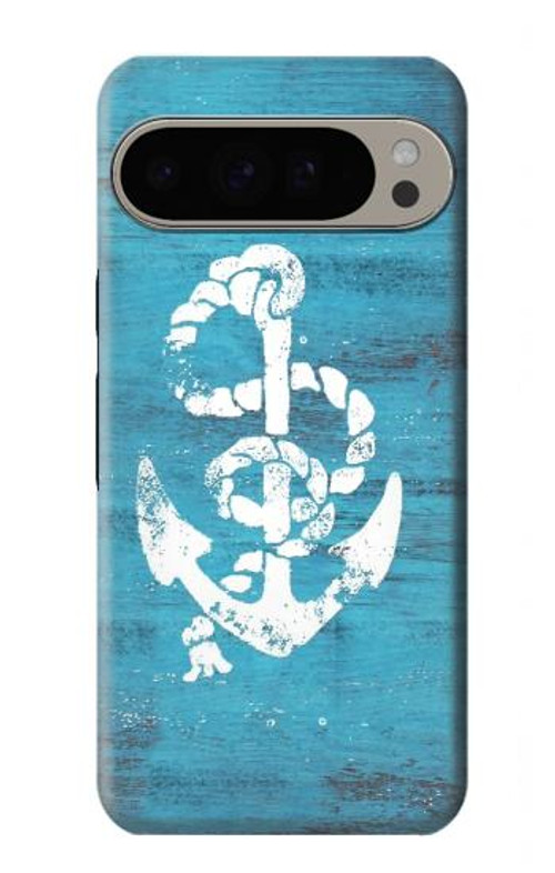 S3053 Marine Anchor Blue Case Cover Custodia per Google Pixel 9 Pro XL