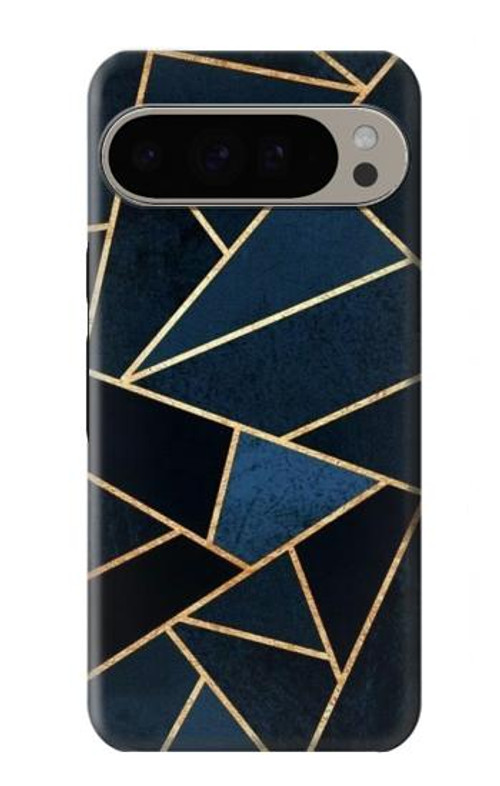 S3479 Navy Blue Graphic Art Case Cover Custodia per Google Pixel 9 Pro XL