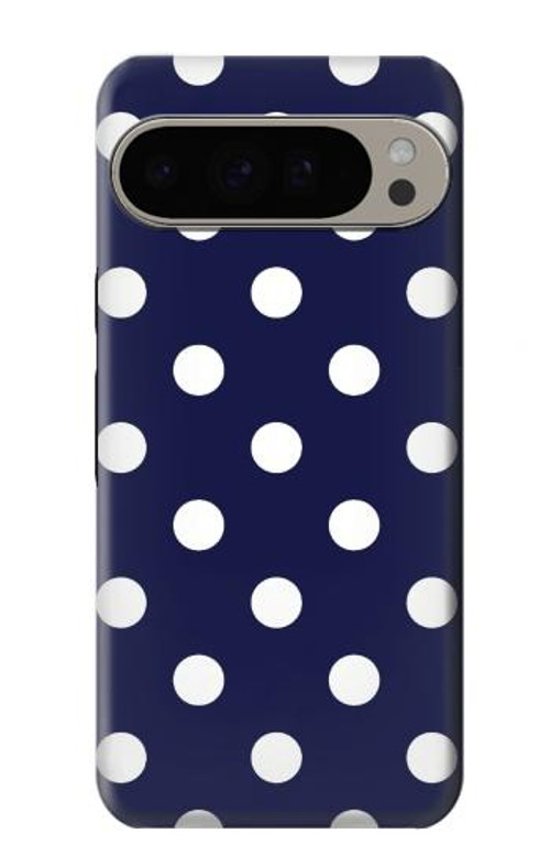 S3533 Blue Polka Dot Case Cover Custodia per Google Pixel 9 Pro XL