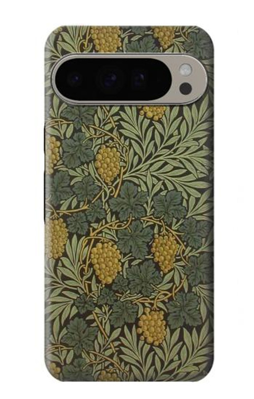 S3662 William Morris Vine Pattern Case Cover Custodia per Google Pixel 9 Pro XL