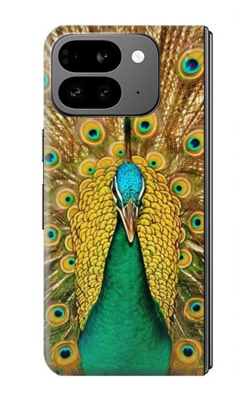 S0513 Peacock Case Cover Custodia per Google Pixel 9 Pro Fold