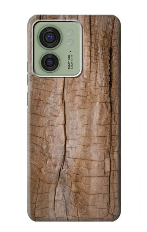 S0599 Wood Graphic Printed Case Cover Custodia per Motorola Edge (2023), Edge 40