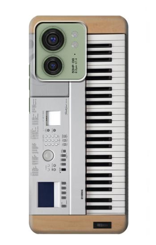 S0891 Keyboard Digital Piano Case Cover Custodia per Motorola Edge (2023), Edge 40
