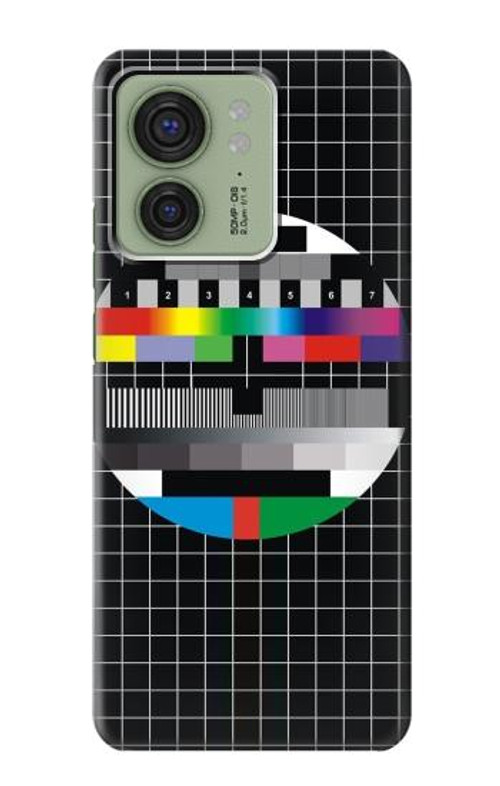 S1501 No Signal Television Case Cover Custodia per Motorola Edge (2023), Edge 40