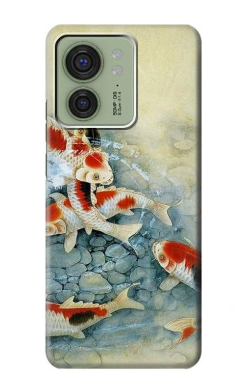 S1654 Koi Carp Fish Art Painting Case Cover Custodia per Motorola Edge (2023), Edge 40